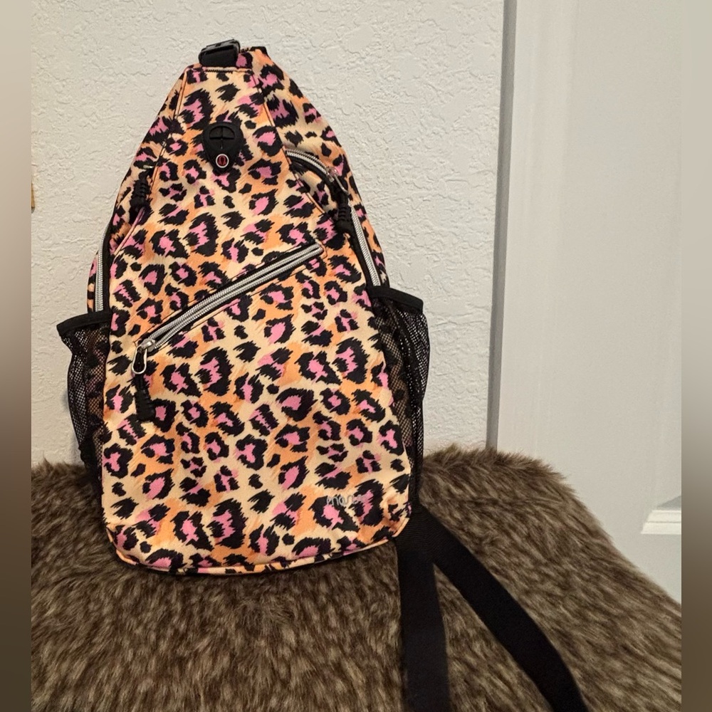 Leopard Print Women's Backpack